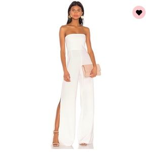 White Nookie Jumpsuit, NWT, size small!